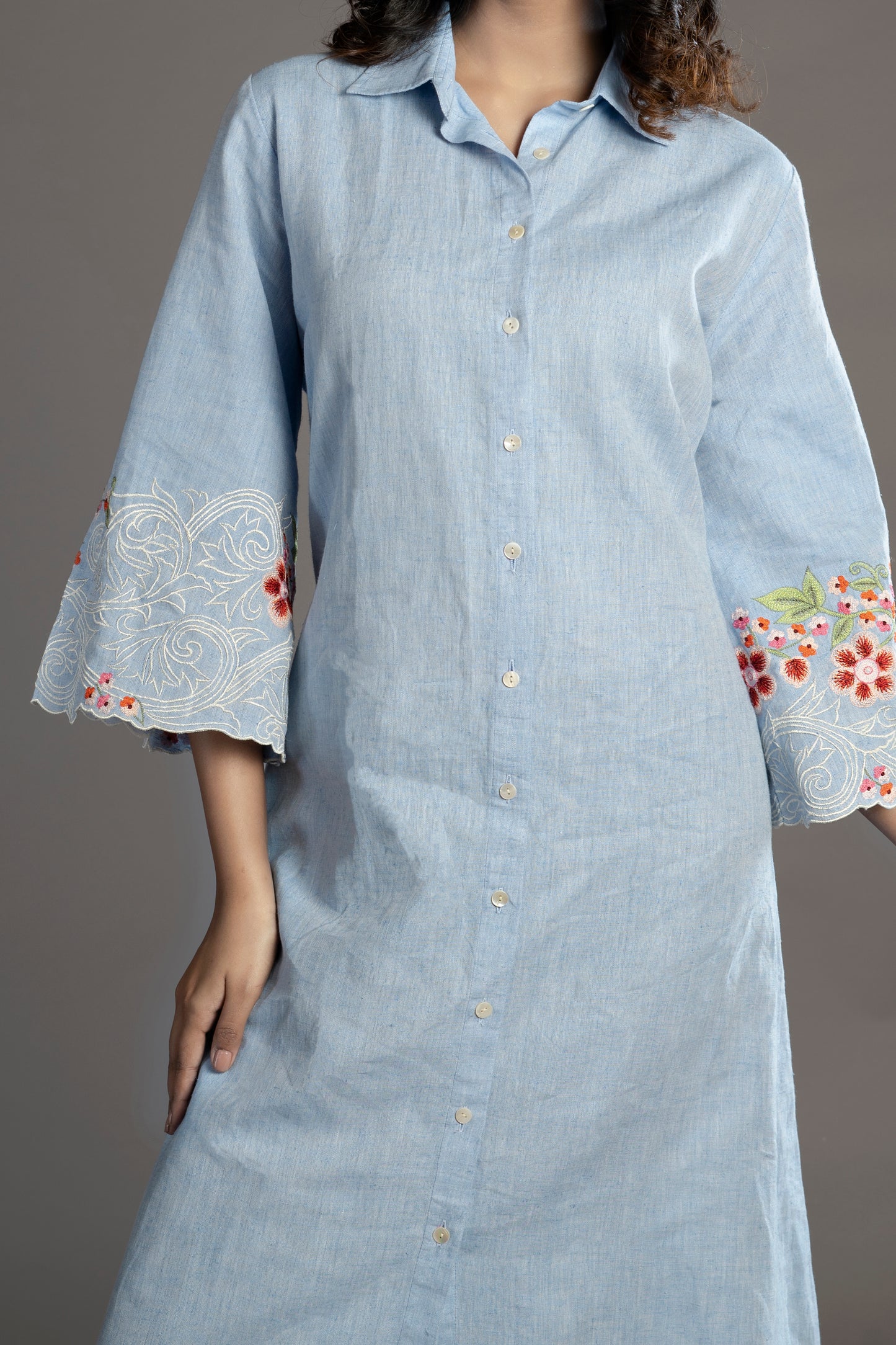 THE MESMERISING SHIRT DRESS