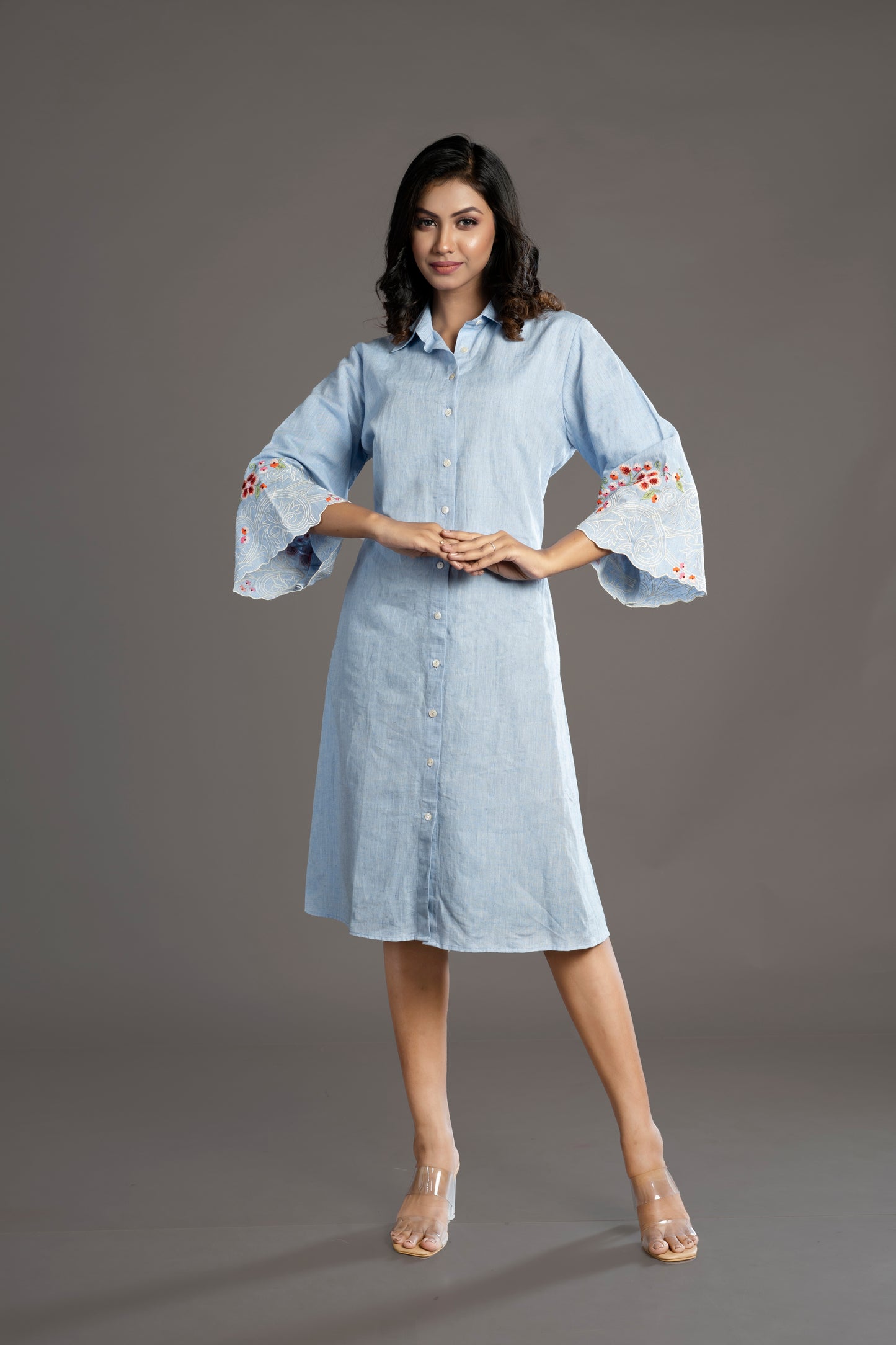 THE MESMERISING SHIRT DRESS
