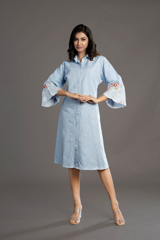 THE MESMERISING SHIRT DRESS