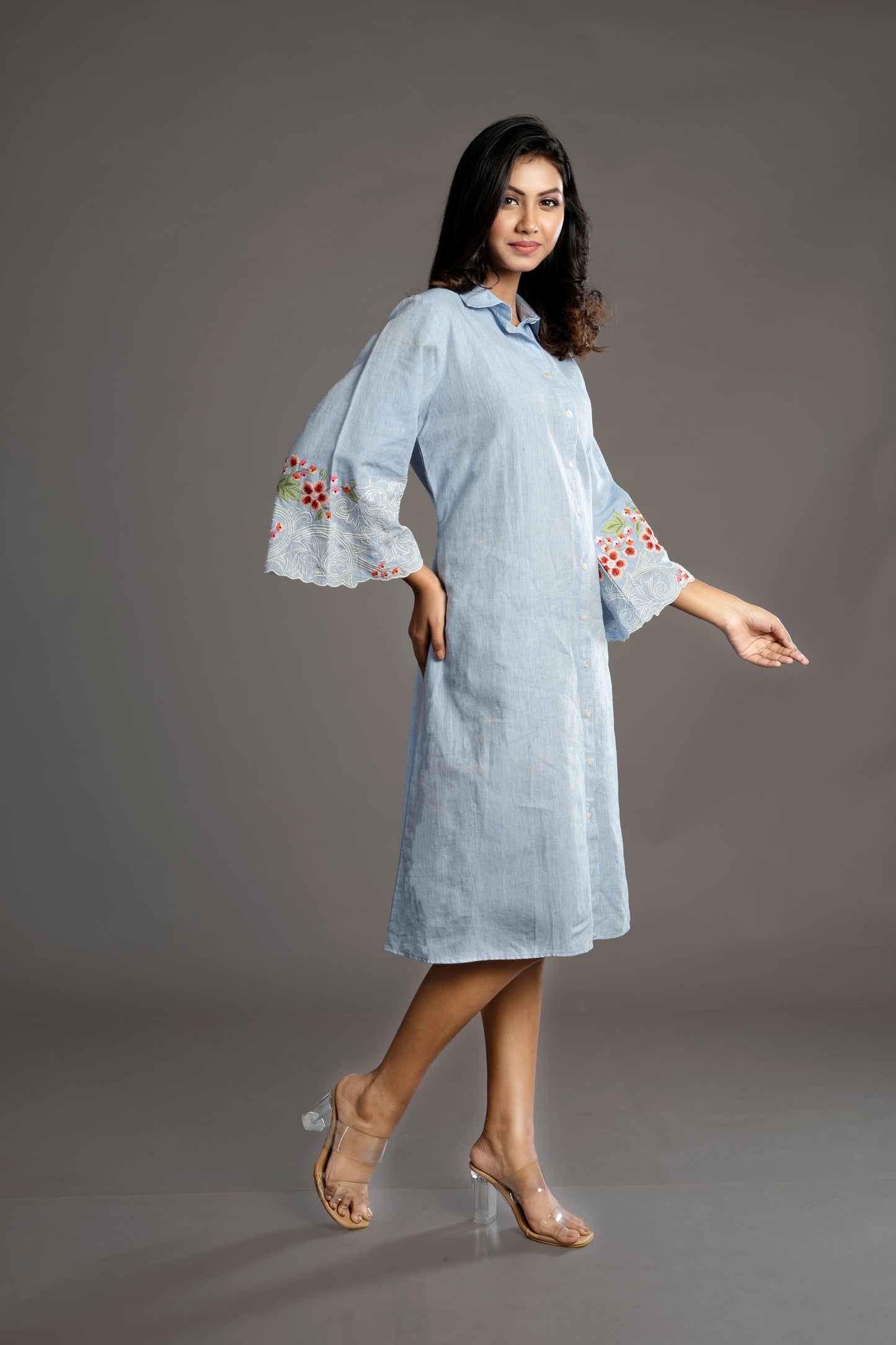 THE MESMERISING SHIRT DRESS